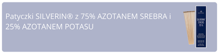 Patyczki SILVERIN® 75% 10 sztuk 200mm sztywne